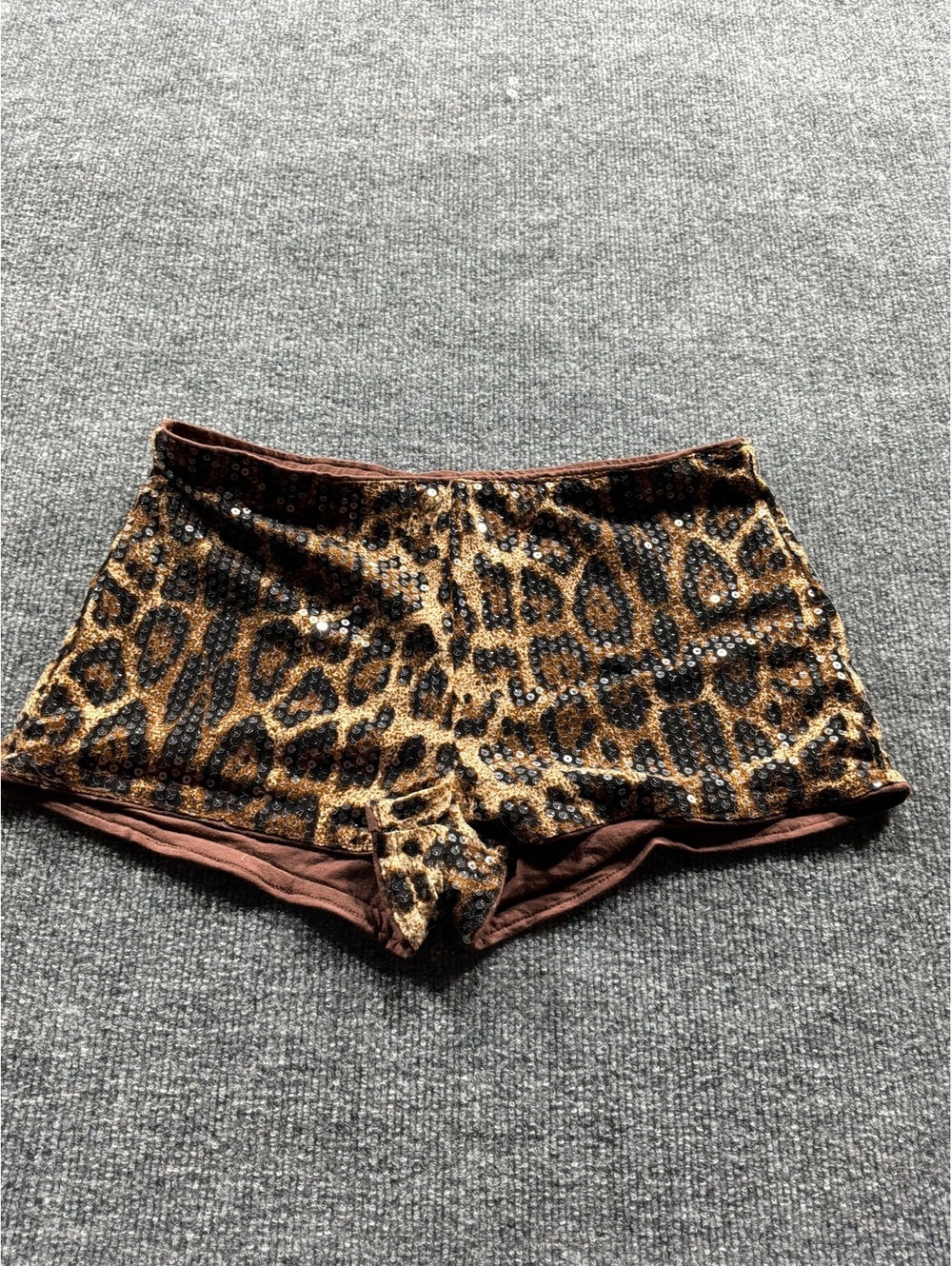 Women's Leopard Print Shorts Size Small